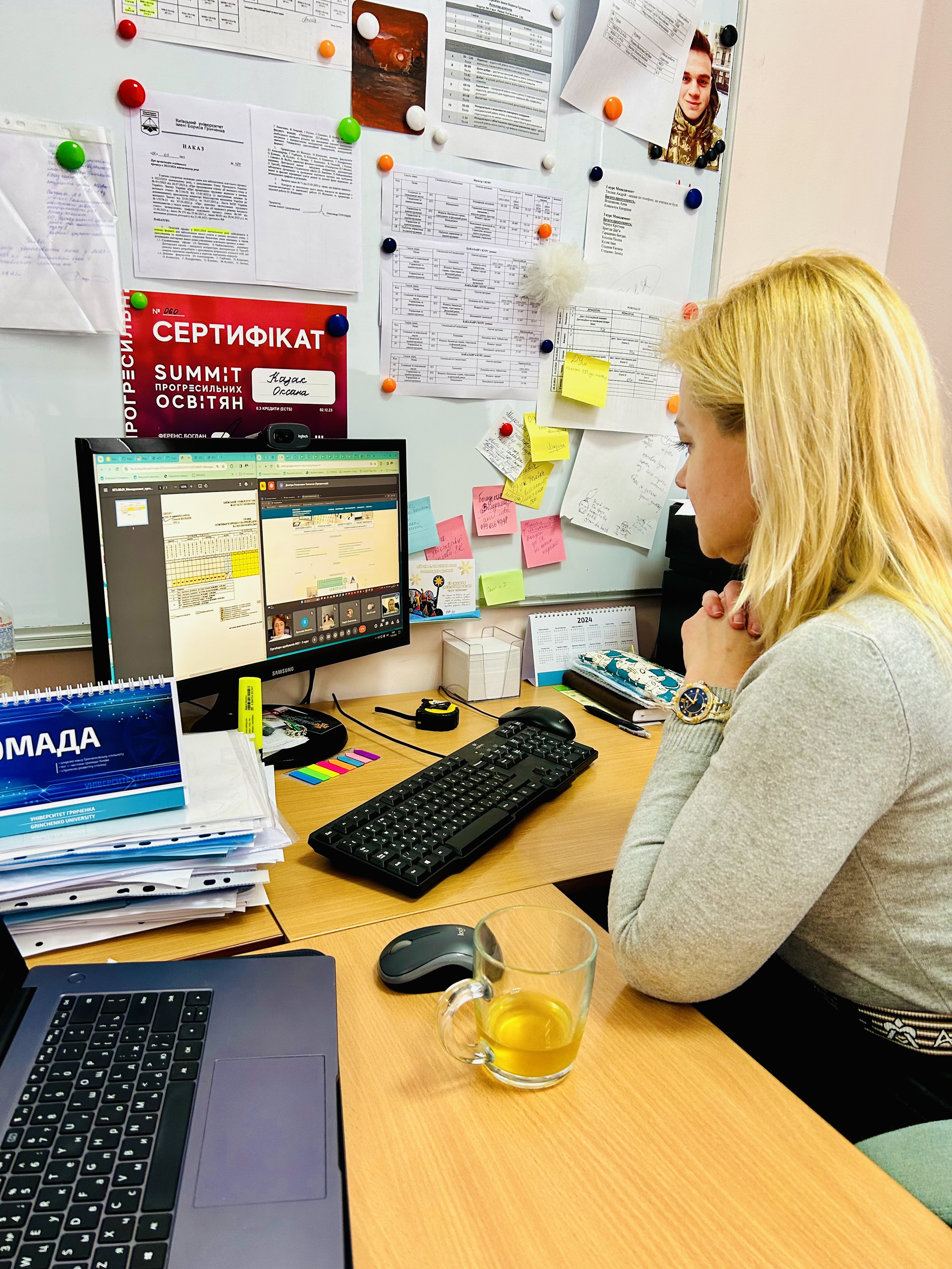 КСУБГ, Київський столичний університет імені Бориса Грінченка ФЕУ, факультет економіки та управління.