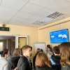 Сьогодні співробітники кафедри міжнародної економіки зустрілися із школярами та їхньою вчителькою  із Ліцею 240 «Соціум» міста Києва 